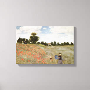Claude Monet - Poppies Canvastryck