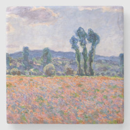 Claude Monet - Poppy Fält 1890 (Giverny) Stenunderlägg