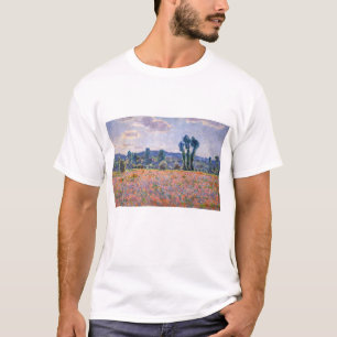 Claude Monet - Poppy Fält 1890 (Giverny) T Shirt