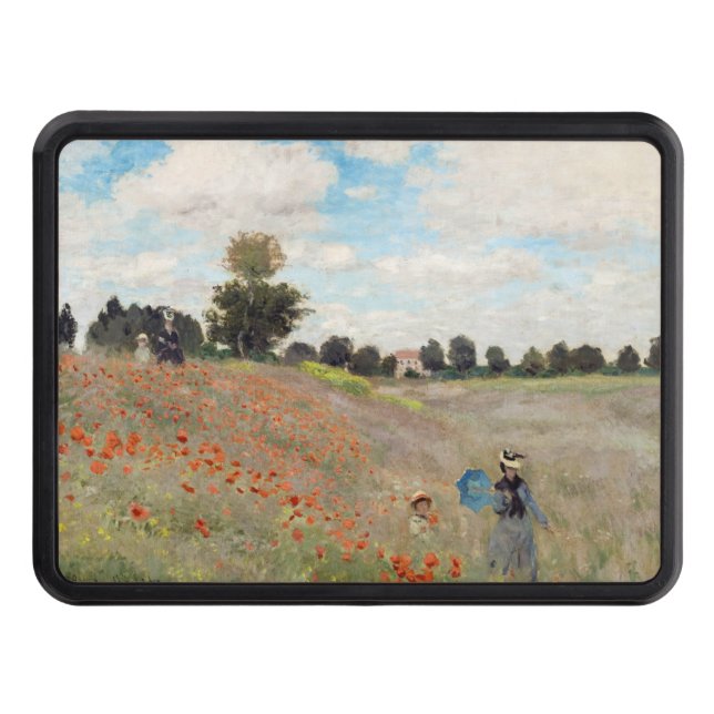 Claude Monet - Poppy Fält Dragkroksskydd (Framsidan)