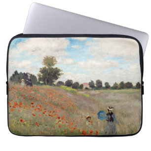 Claude Monet - Poppy Fält Laptop Fodral