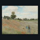 Claude Monet - Poppy Fält Poster<br><div class="desc">Poppy Fält av Claude Monet, 1873. Claude Monet var en av grundarna av Franskens intsionistiska målning och den mest konsekventa och skickliga utövaren av rörelsens filosofi att uttrycka sina uppfattningar före naturen, särskilt när det gäller landskapsmålning i luft. Uttrycket "Impressionism" härrör från titeln på hans målning Impression, soleil levant (Impression,...</div>
