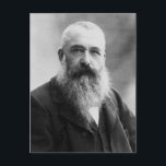 Claude Monet Porträtt Photo Vykort<br><div class="desc">Bild av Claude Monet från Porträtt från 1899.</div>