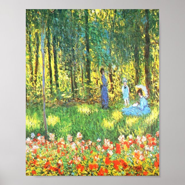 Claude Monet Poster (Framsidan)