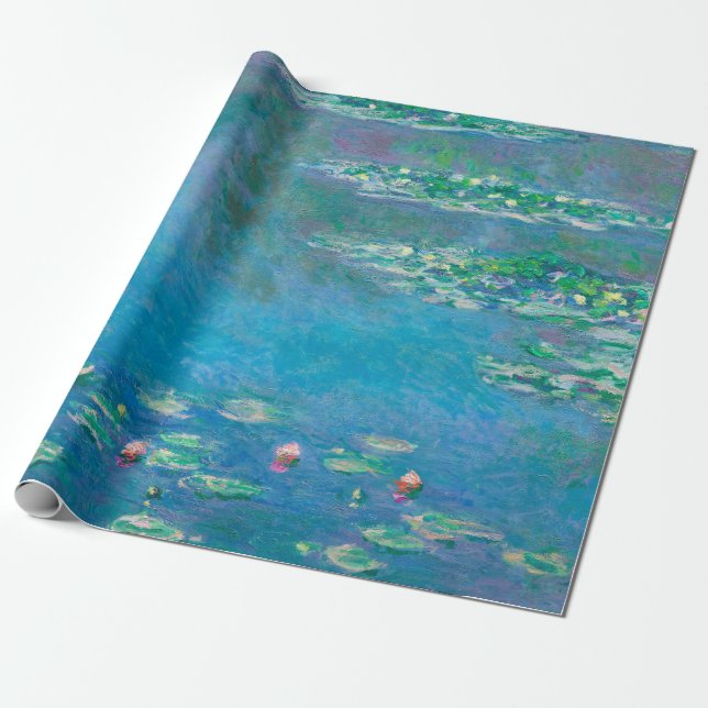 Claude Monet Presentpapper (Utrullad)