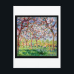 Claude Monet | Printempa Giverny Vykort<br><div class="desc">Bildsamlingsnummer: XIR213794 Printemps a Giverny,  1903 (oil on canvas). Monet,  Claude (1840-1926),  olja på canvas. Private Collection Giraudon. 1903</div>
