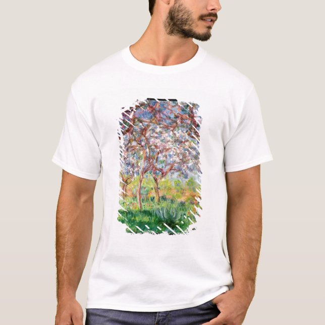 Claude Monet | Printemps en Giverny Tee Shirt (Framsida)