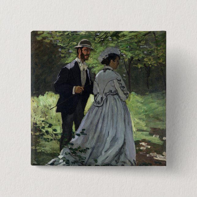 Claude Monet | Promenadersen, Bazille, Camille Knapp (Framsida)