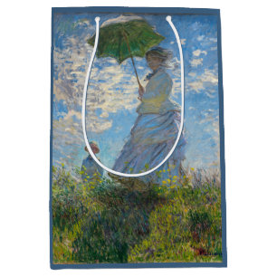 Claude Monet - Promenen, Woman med parasol