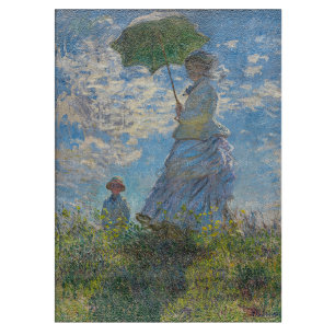 Claude Monet - Promenen, Woman med parasol