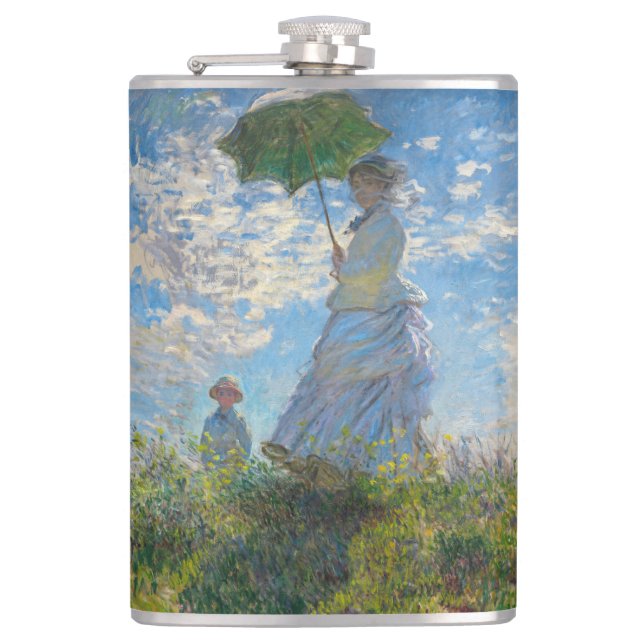 Claude Monet - Promenen, Woman med parasol Fickplunta (Framsidan)
