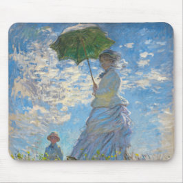 Claude Monet - Promenen, Woman med parasol Musmatta
