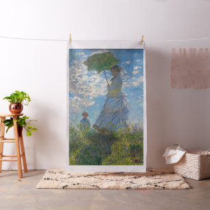 Claude Monet - Promenen, Woman med parasol Tyg