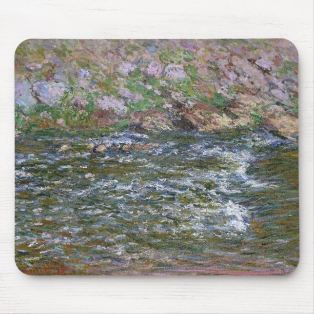 Claude Monet - Rapids on Petite Creuse Musmatta (Framsidan)
