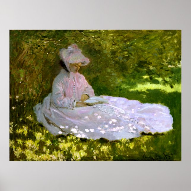 Claude Monet: Reader Poster (Framsidan)