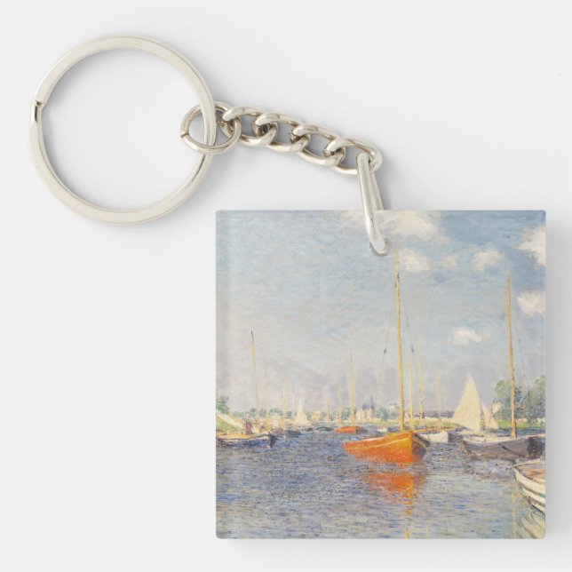 Claude Monet. Red Boats, Argenteuil (Framsidan)