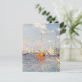 Claude Monet. Red Boats, Argenteuil OSA Kort
