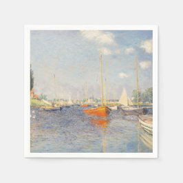 Claude Monet. Red Boats, Argenteuil Pappersservett