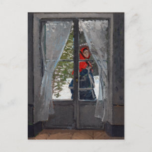 Claude Monet Red KerChief Vykort