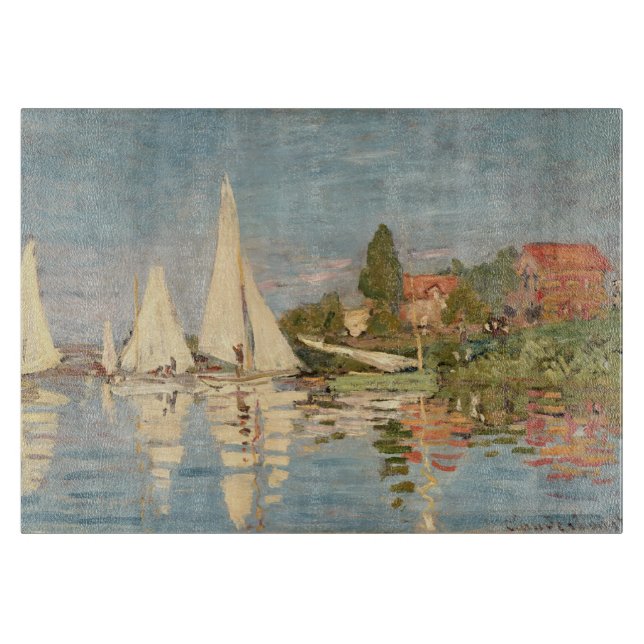 Claude Monet | Regatta i Argentina, c.1872 (Framsidan)