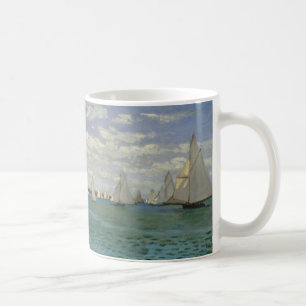 Claude Monet Regatta på Sainte-Adresse Kaffemugg