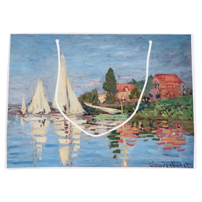 Claude Monet - Regattas i Argentina (Framsidan)