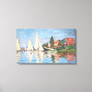 Claude Monet - Regattas i Argentina Canvastryck