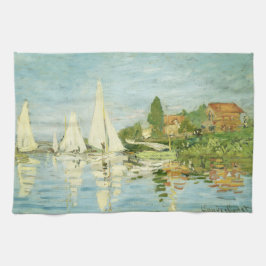 Claude Monet. Regattas i Argentina Kökshandduk