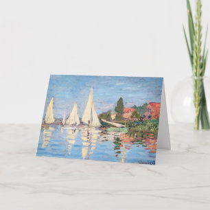 Claude Monet - Regattas i Argentina Kort