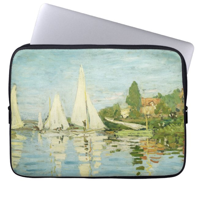 Claude Monet. Regattas i Argentina Laptop Fodral (Framsidan)