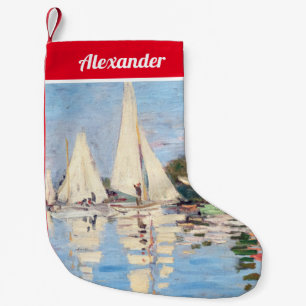 Claude Monet - Regattas i Argentina Liten Julstrumpa