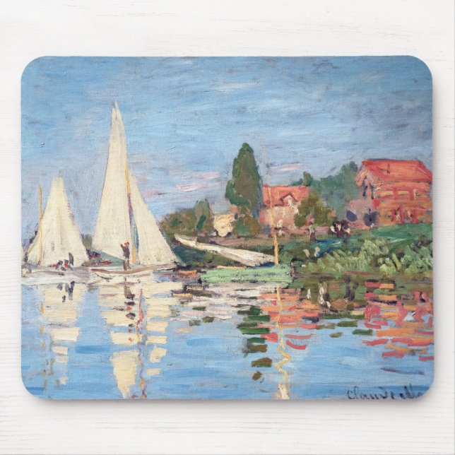Claude Monet - Regattas i Argentina Musmatta (Framsidan)