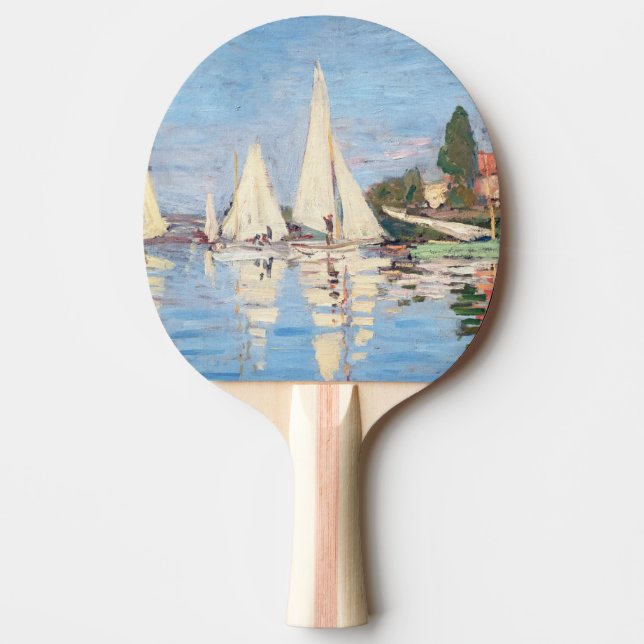 Claude Monet - Regattas i Argentina Pingisracket (Framsidan)