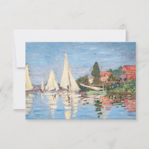 Claude Monet - Regattas i Argentina Tack Kort