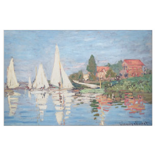 Claude Monet - Regattas i Argentina Tyg