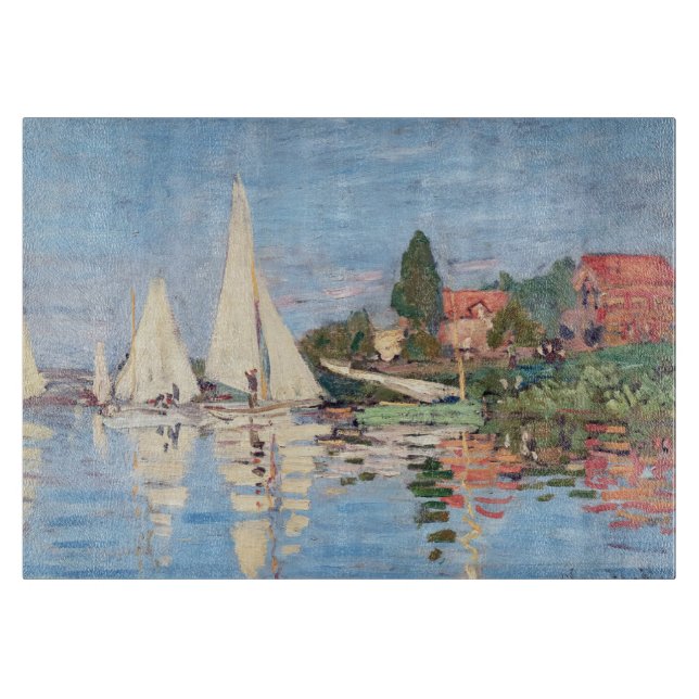 Claude Monet - Regattor i Argenteuil (Framsidan)