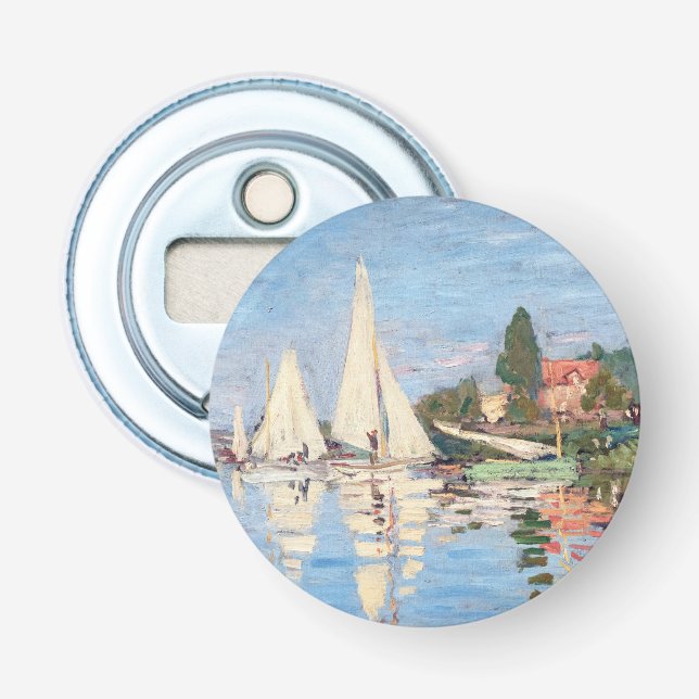 Claude Monet - Regattor i Argenteuil Flasköppnare (Framsidan)