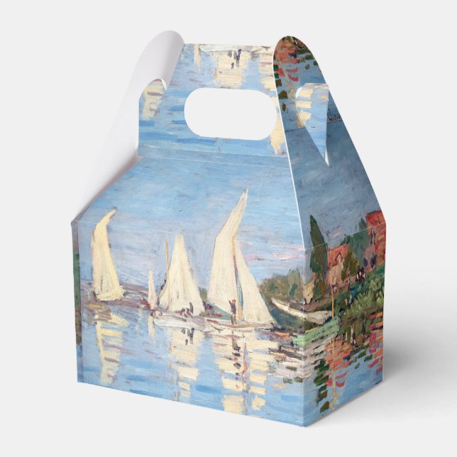 Claude Monet - Regattor i Argenteuil Presentaskar (Framsidan Sidan)