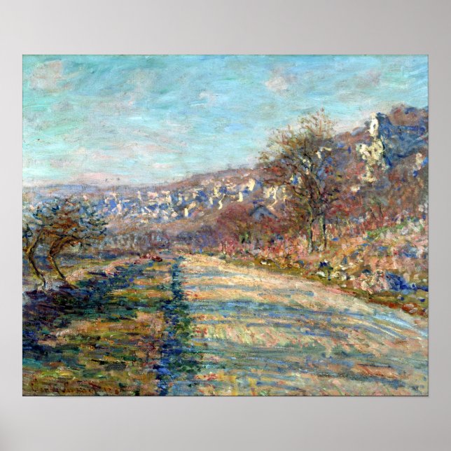 Claude Monet Road, La Roche-Guyon Poster (Framsidan)