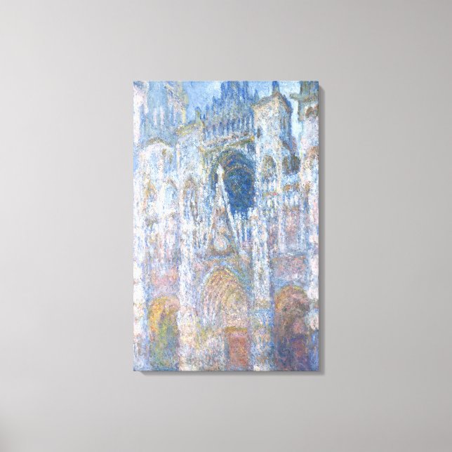 Claude Monet | Rouen Cathedral Canvastryck (Framsida)