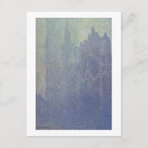 Claude Monet   Rouen Cathedral, Foggy Weather Vykort
