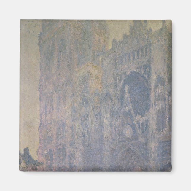 Claude Monet | Rouen Cathedral, Harmony in White Magnet (Framsidan)