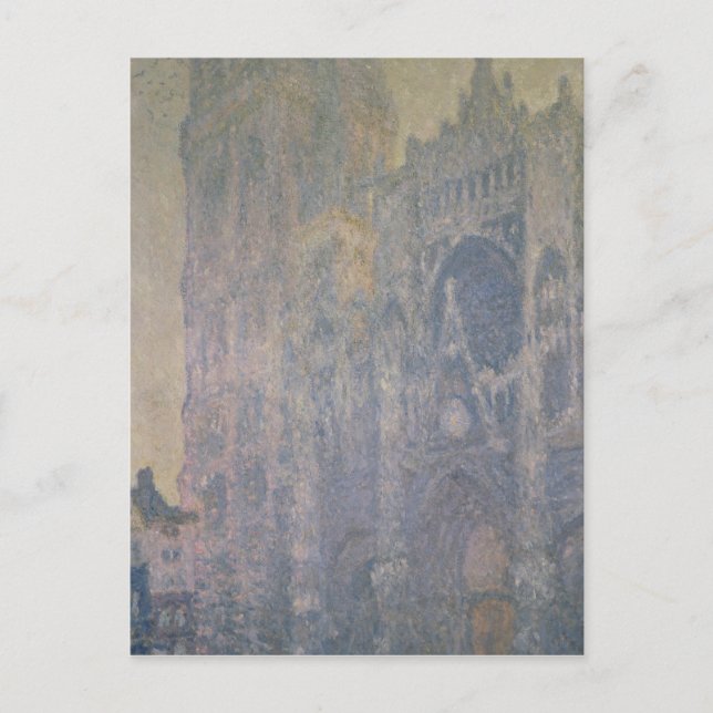Claude Monet | Rouen Cathedral, Harmony in White Vykort (Framsida)
