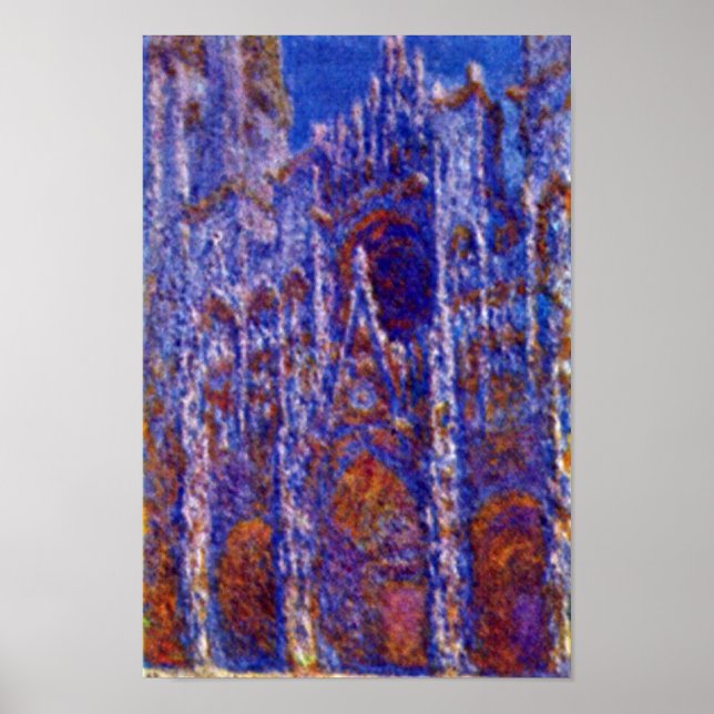 Claude Monet - Rouen Cathedral Poster (Framsidan)