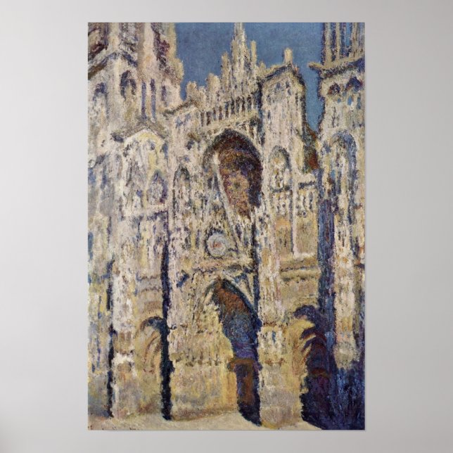 Claude Monet - Rouen Cathedral Poster (Framsidan)