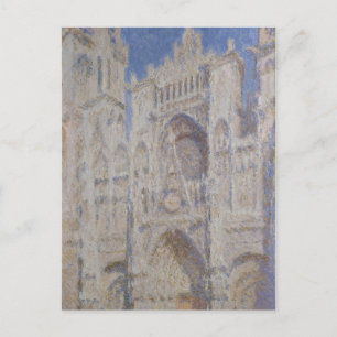 Claude Monet Rouen Cathedral the Portal Sunlight Vykort