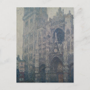 Claude Monet Rouen Cathedral, Väster Portal Vykort