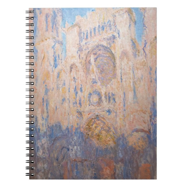 Claude Monet - Rouen Cathedral vid sunset Anteckningsbok (Framsidan)
