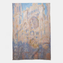 Claude Monet - Rouen Cathedral vid sunset Kökshandduk