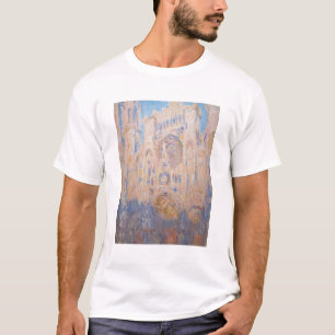 Claude Monet - Rouen Cathedral vid sunset T Shirt